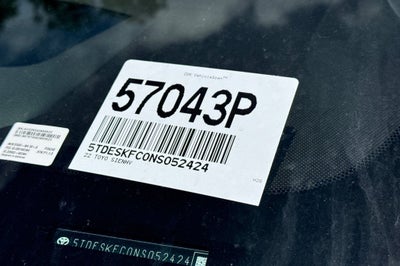 2022 Toyota Sienna Platinum 7 Passenger