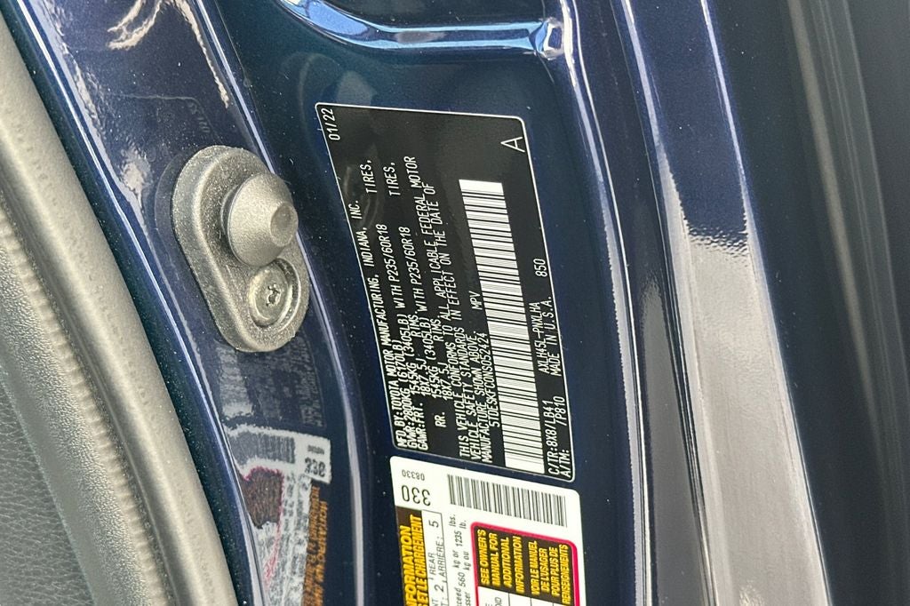 2022 Toyota Sienna Platinum 7 Passenger