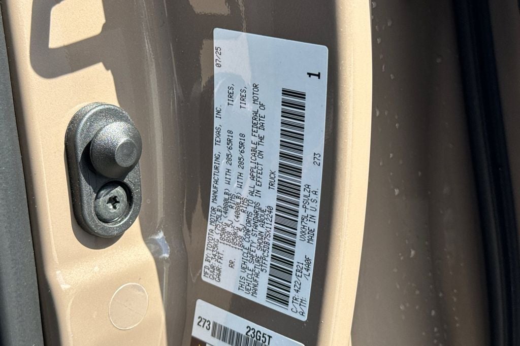 2025 Toyota Tundra Hybrid TRD Pro