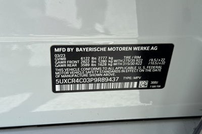 2023 BMW X5 40IS MSPT