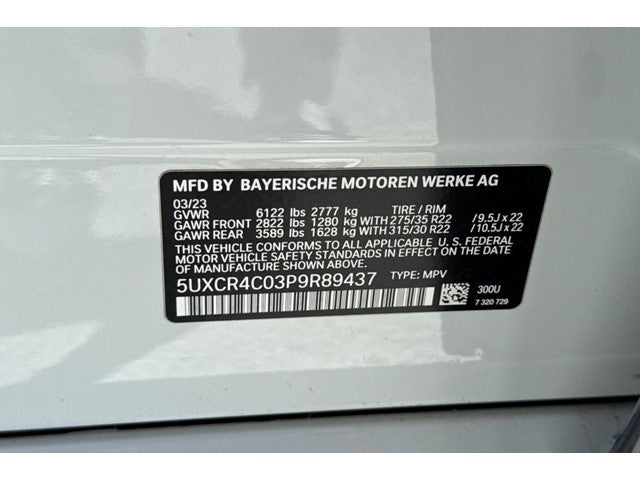 2023 BMW X5 40IS MSPT