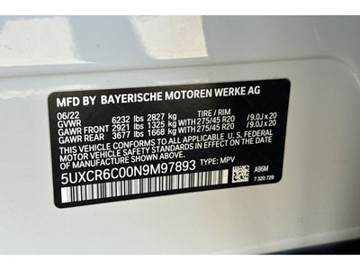 2022 BMW X5 xDrive40i