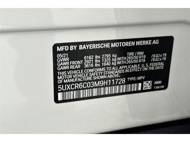 2021 BMW X5 xDrive40i