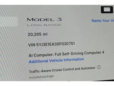 2025 Tesla Model 3 Long Range