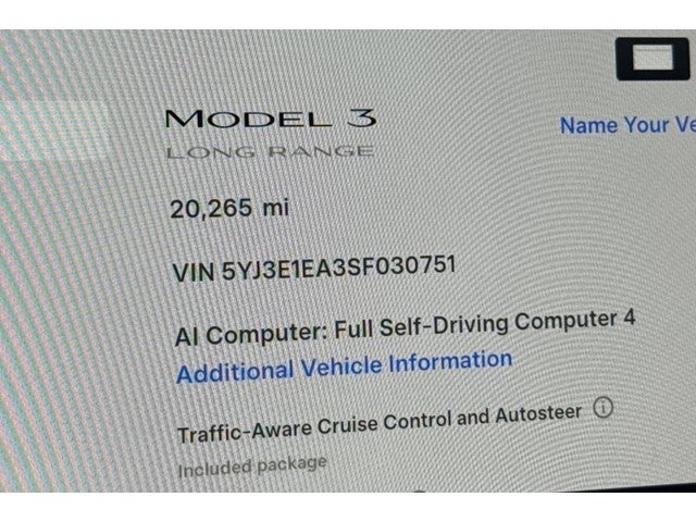 2025 Tesla Model 3 Long Range