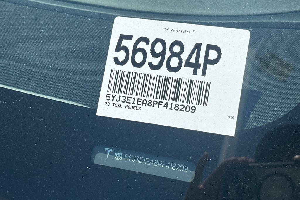 2023 Tesla Model 3 .