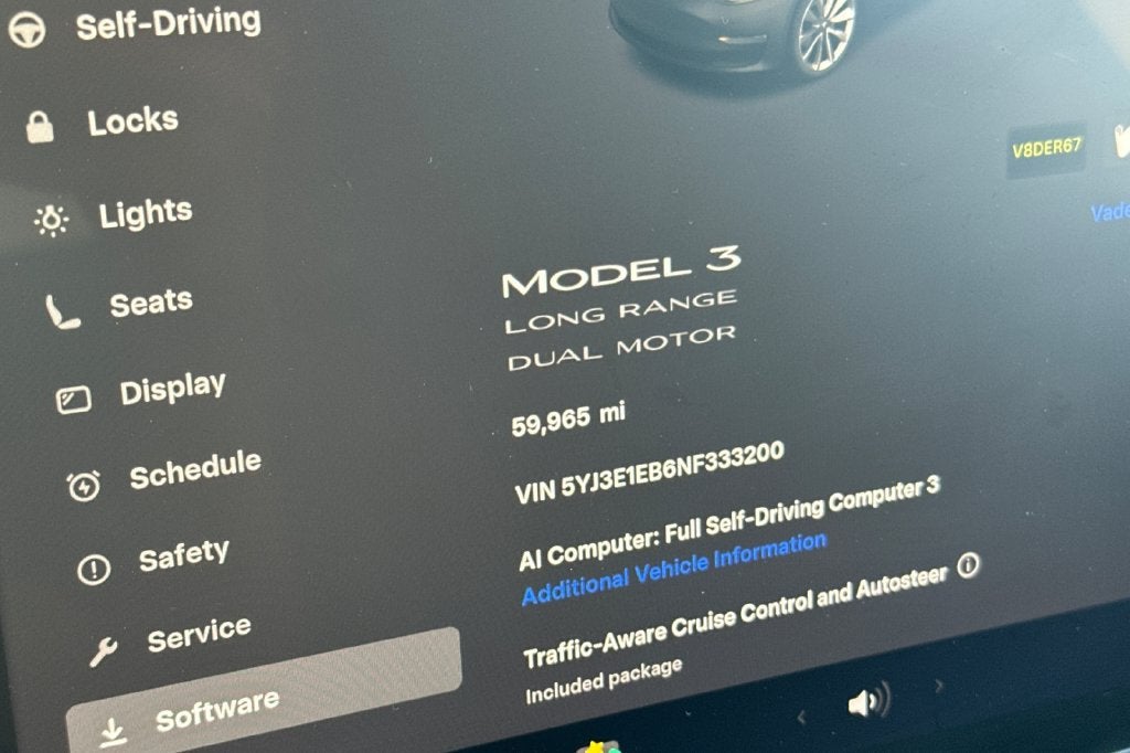 2022 Tesla Model 3 Long Range