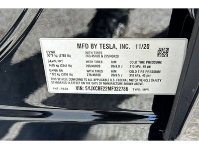 2021 Tesla Model X Long Range