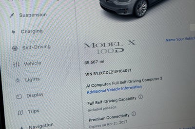 2018 Tesla Model X 100D PAID FSD
