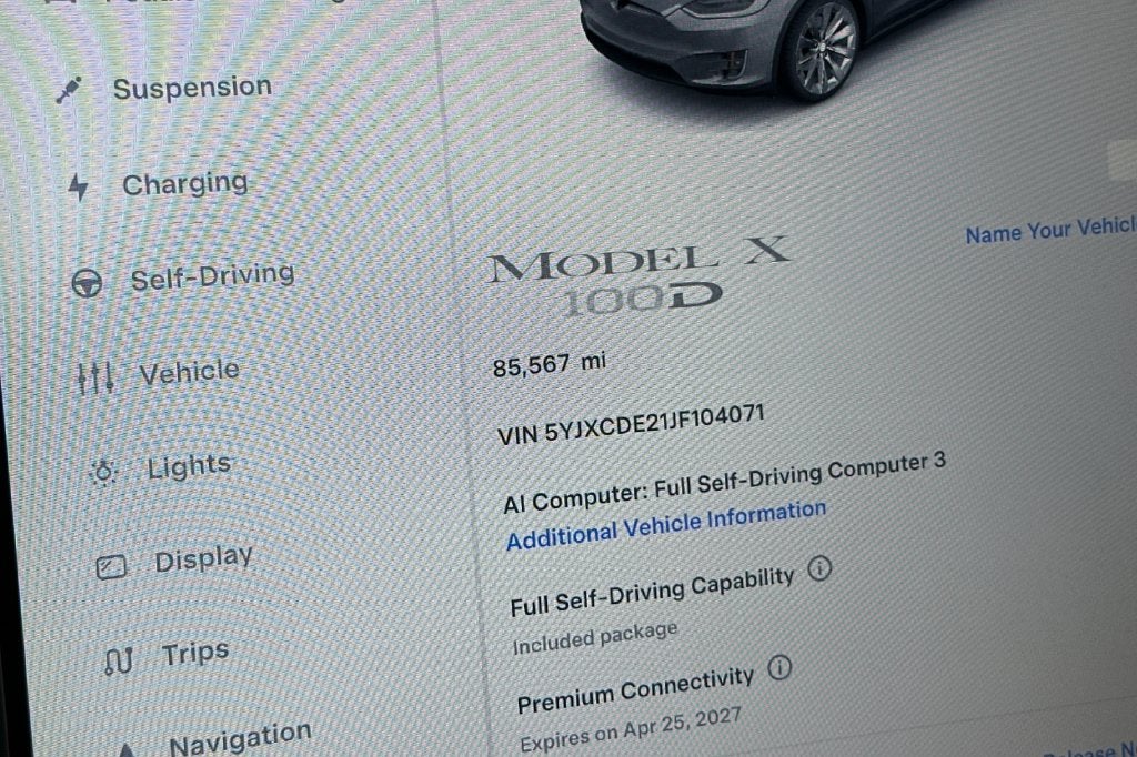 2018 Tesla Model X 100D PAID FSD