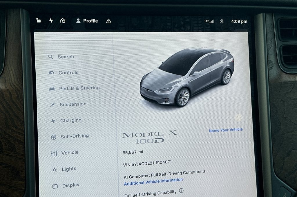 2018 Tesla Model X 100D PAID FSD