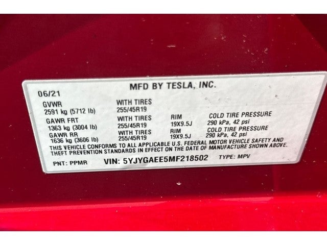 2021 Tesla Model Y Long Range