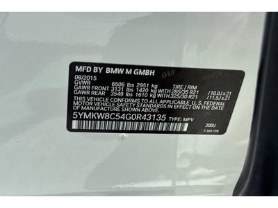 2016 BMW X6 M Base