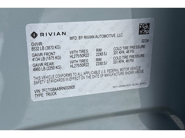 2024 Rivian R1T Adventure