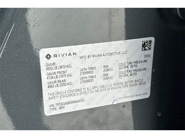 2024 Rivian R1S Adventure