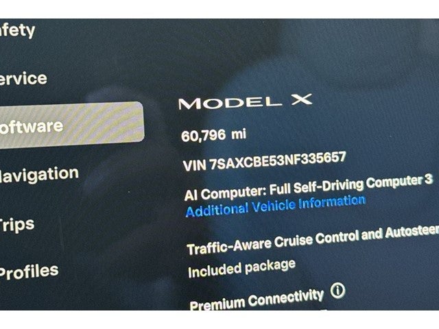 2022 Tesla Model X .