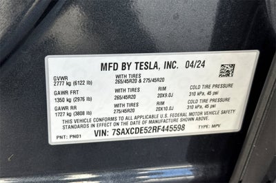2024 Tesla Model X Base