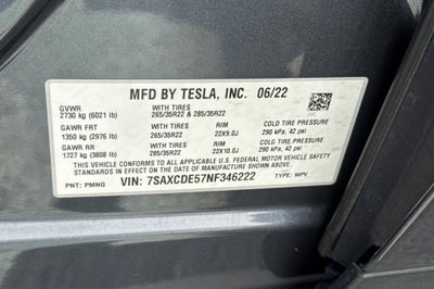2022 Tesla Model X Base