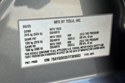 2026 Tesla Model Y Premium