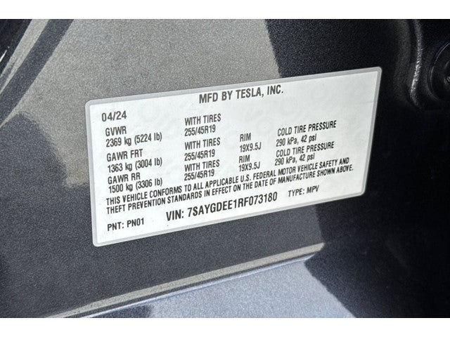 2024 Tesla Model Y Long Range