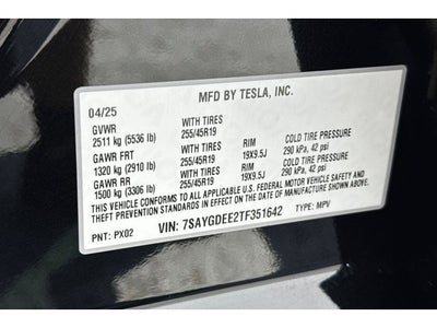 2026 Tesla Model Y Long Range