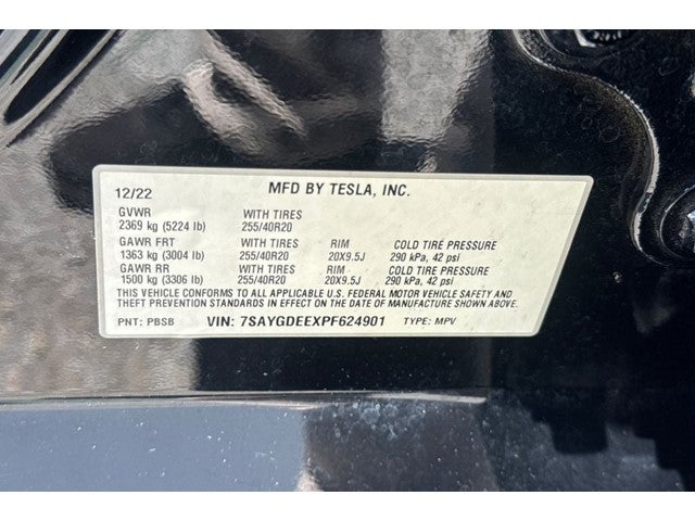 2023 Tesla Model Y Long Range