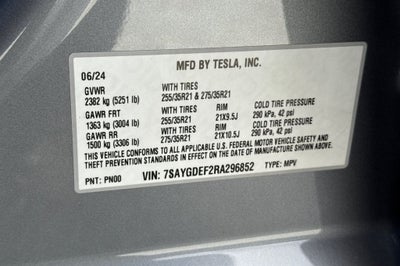 2024 Tesla Model Y Performance