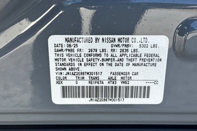 2026 Nissan LEAF Platinum+