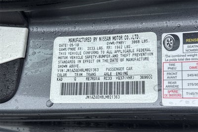 2020 Nissan 370Z Sport