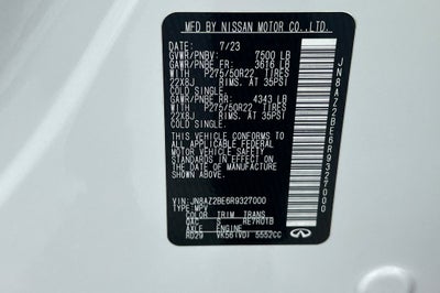 2024 INFINITI QX80 SENSORY 4WD