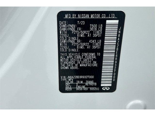 2024 INFINITI QX80 SENSORY 4WD