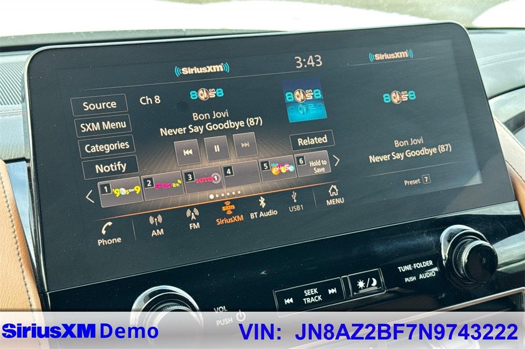 2022 INFINITI QX80 SENSORY 2WD