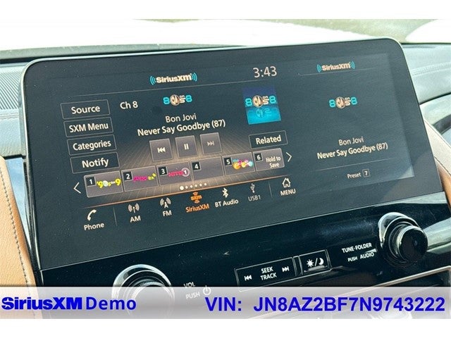 2022 INFINITI QX80 SENSORY 2WD