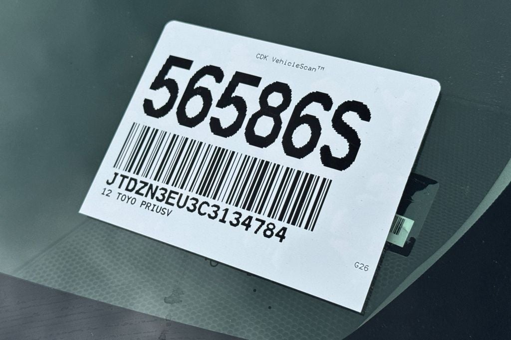 2012 Toyota Prius v Three