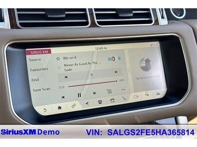 2017 Land Rover Range Rover 5.0L V8 Supercharged