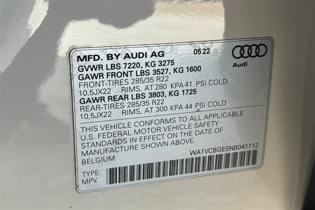 2022 Audi e-tron S Prestige quattro