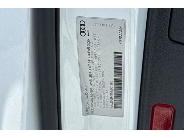 2021 Audi A4 45 S line Premium quattro