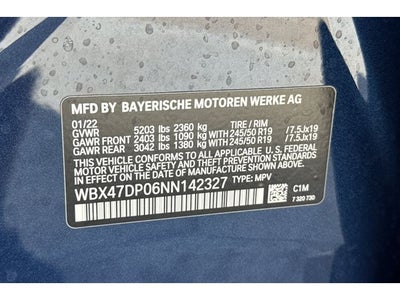 2022 BMW X3 sDrive30i