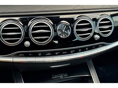 2017 Mercedes-Benz S-Class S 63 AMG® 4MATIC®