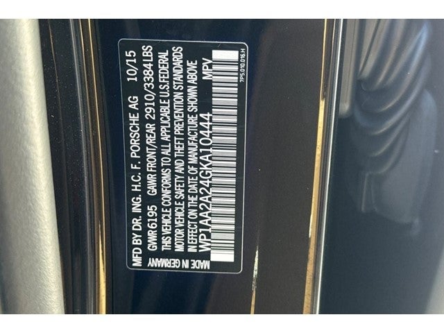 2016 Porsche Cayenne Base
