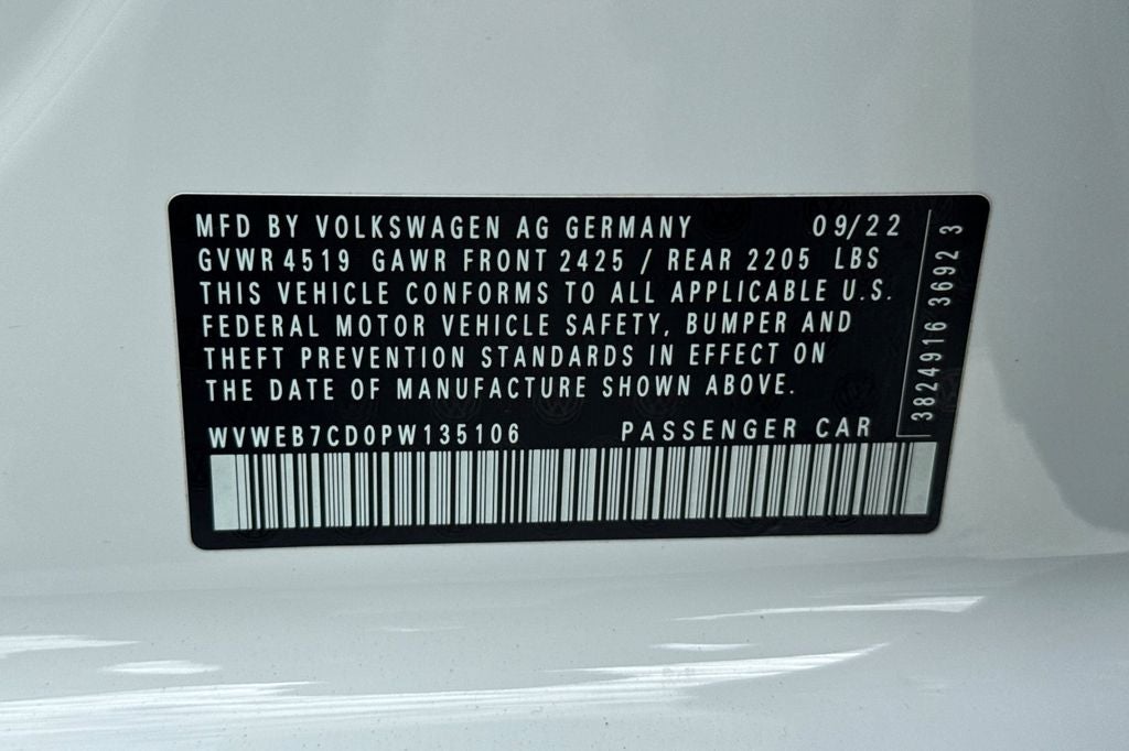 2023 Volkswagen Golf R 2.0T