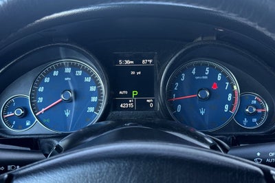 2016 Maserati GranTurismo Sport