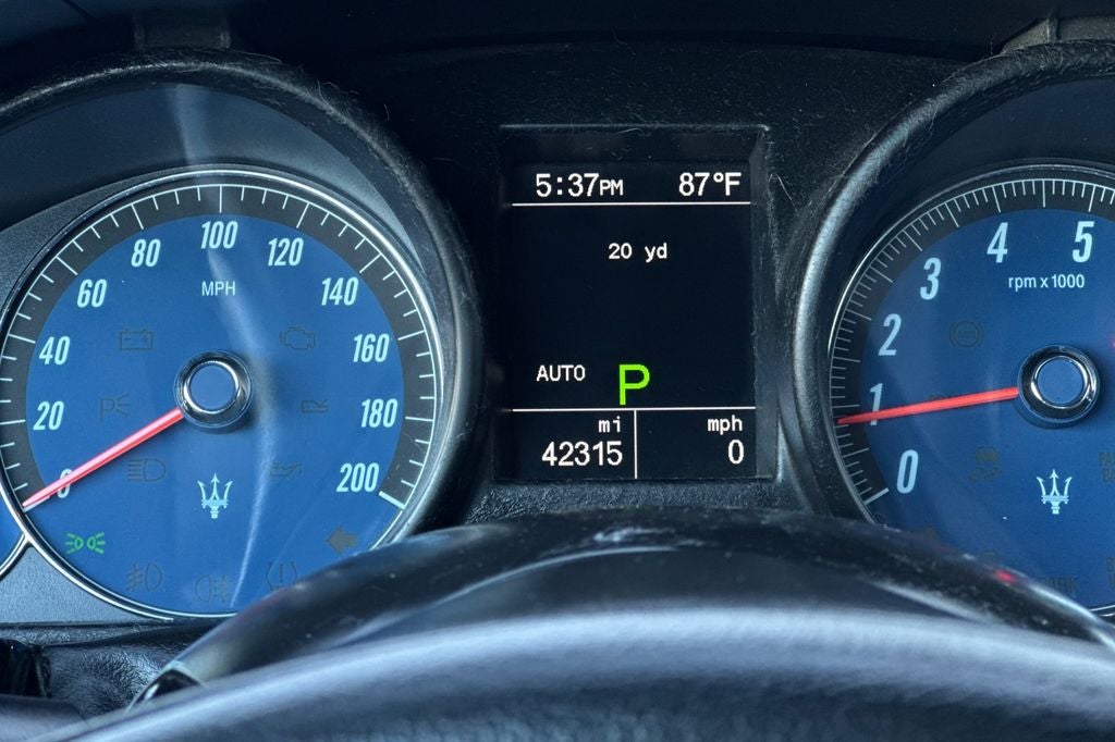 2016 Maserati GranTurismo Sport