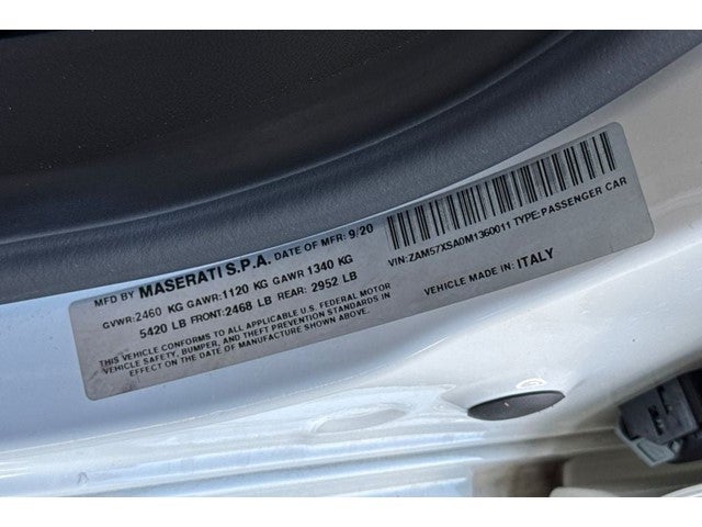 2021 Maserati Ghibli Base